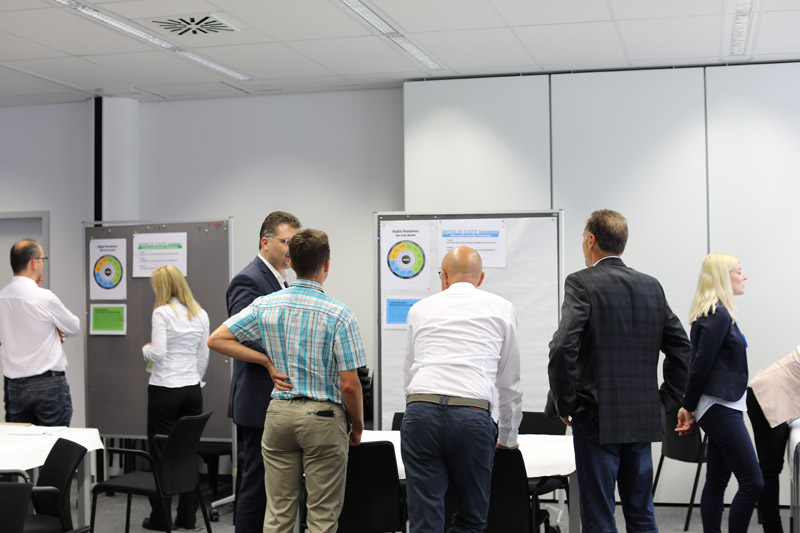 Impressionen des 4pGroup Digital Readiness Workshops