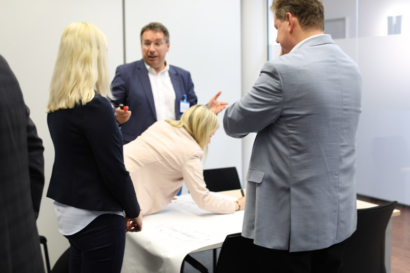 Impressionen des 4pGroup Digital Readiness Workshops